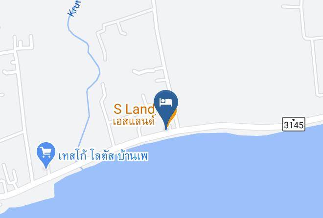 Amphoe Mueang Rayong - S Land Resort Maps