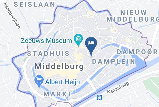 Middelburg - Slapen Bij De Meester Maps