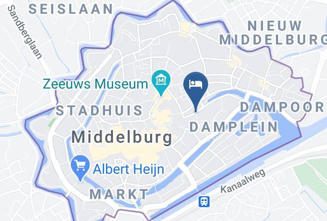 Middelburg - Slapen In Middelburg Maps