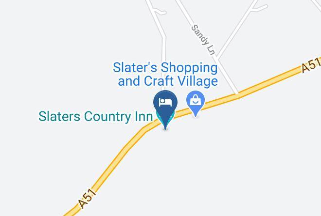 Slaters Country Inn Map