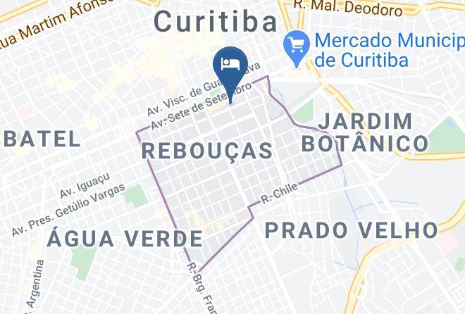 Curitiba - Hotel Rockefeller By Slaviero Hoteis Maps