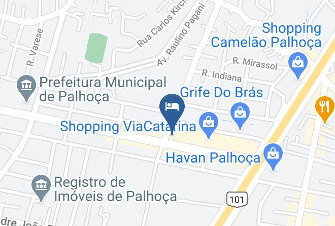 Palhoca - Hotel Slaviero Essential Palhoca Viacatarina Maps