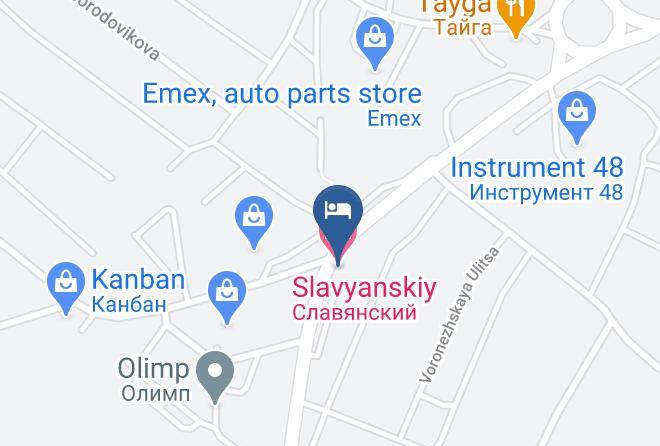 Lipetsky District - Slavyanskiy Maps