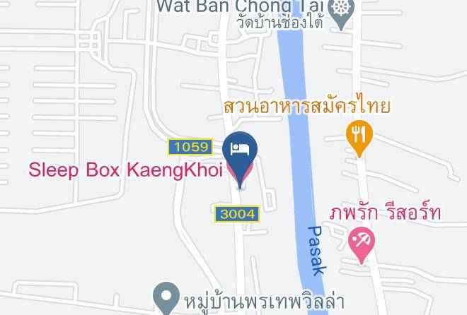 Amphoe Kaeng Khoi - Sleep Box Kaengkhoi Maps