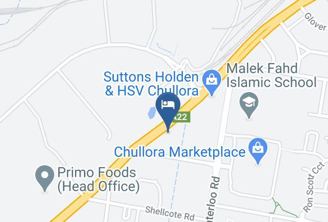 Greenacre - Arena Hotel Maps