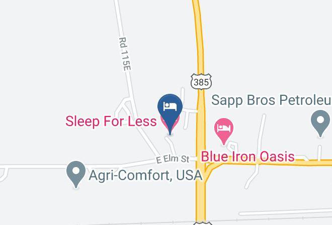 Cheyenne - Sleep For Less Motel Maps