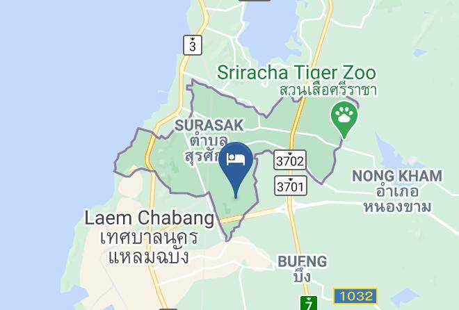 Si Racha District - Sleep Hotel Maps