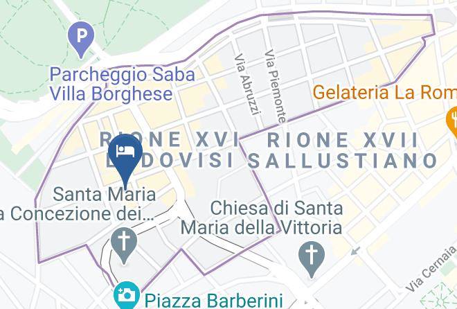 Rome - Sleep In Rome Ludovisi Maps