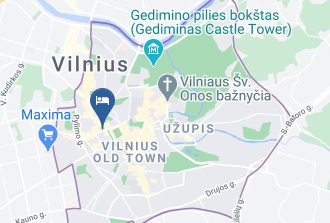 Vilnius - Sleep In Vilnius Maps