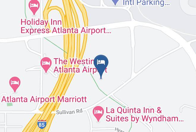 Clayton - Sleep Inn Atlanta Airport Maps
