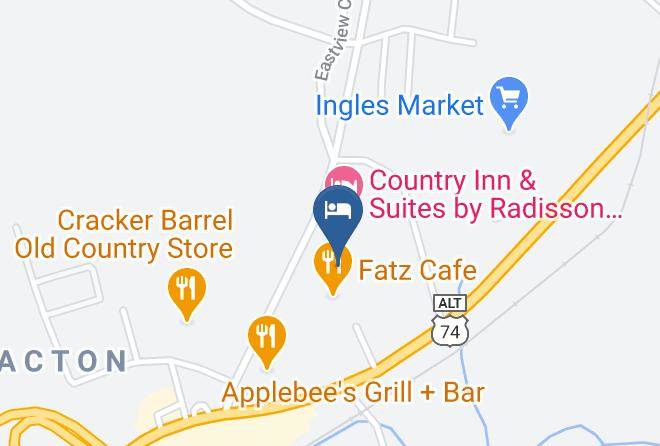 Buncombe - Sleep Inn Asheville Biltmore West Maps