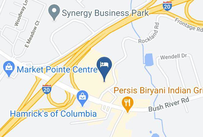 Sleep Inn At Bush River Road Map