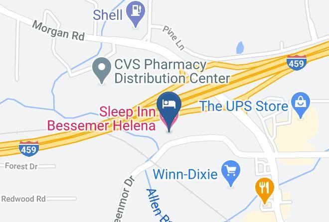 Jefferson - Sleep Inn Bessemer Helena Maps