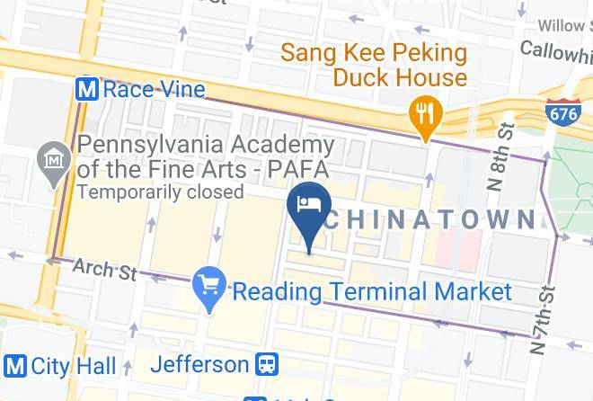Philadelphia - Sleep Inn Center City Philadelphia Maps