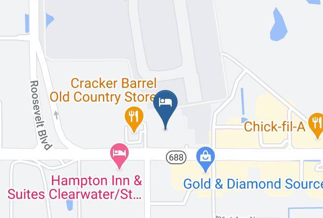 Pinellas - Sleep Inn Clearwater St Petersburg Maps