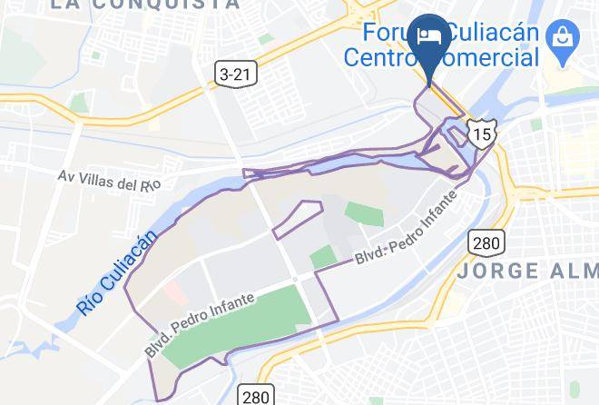 Culiacan - Sleep Inn Culiacan Maps