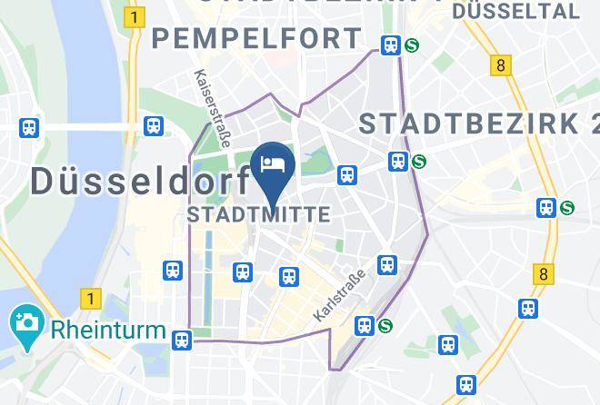 Dusseldorf - Sleep Inn Dusseldorf Suites Maps