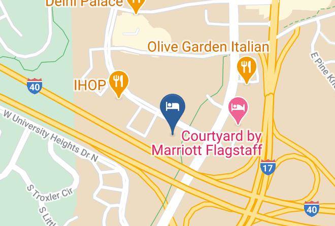 Coconino - Sleep Inn Flagstaff Maps