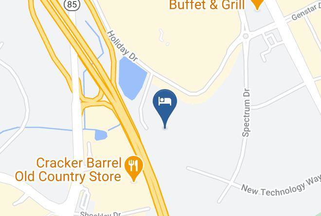 Frederick - Clarion Inn Frederick Event Center Maps
