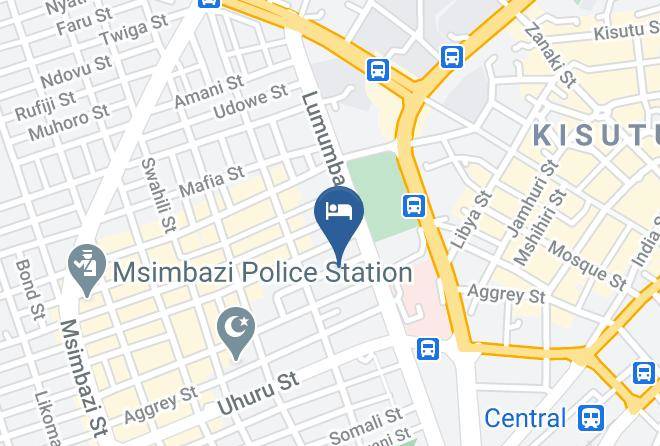 Sleep Inn Hotel Kariakoo Map