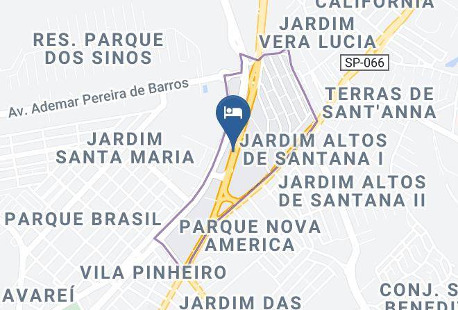 Jacarei - Sleep Inn Jacarei Maps