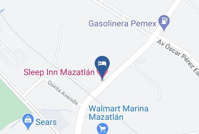 Mazatlan - Sleep Inn Mazatlan Maps