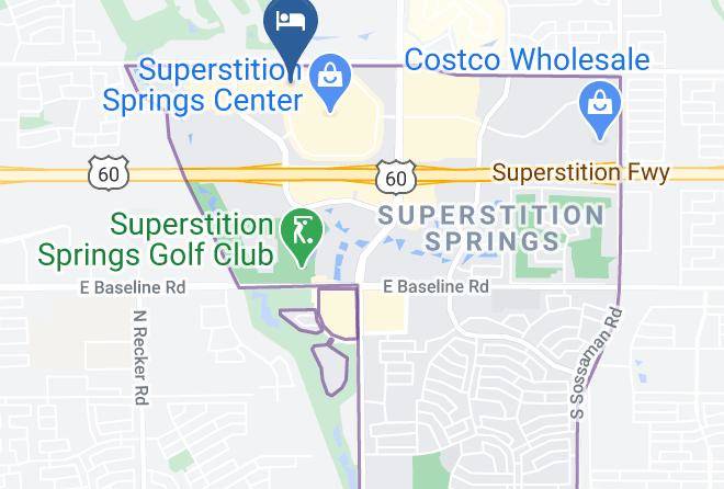 Maricopa - Sleep Inn Mesa Superstition Springs Center Maps