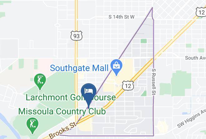 Missoula - Sleep Inn Missoula Maps