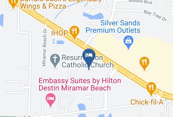 Walton - Sleep Inn Near Sandestin Beach Maps