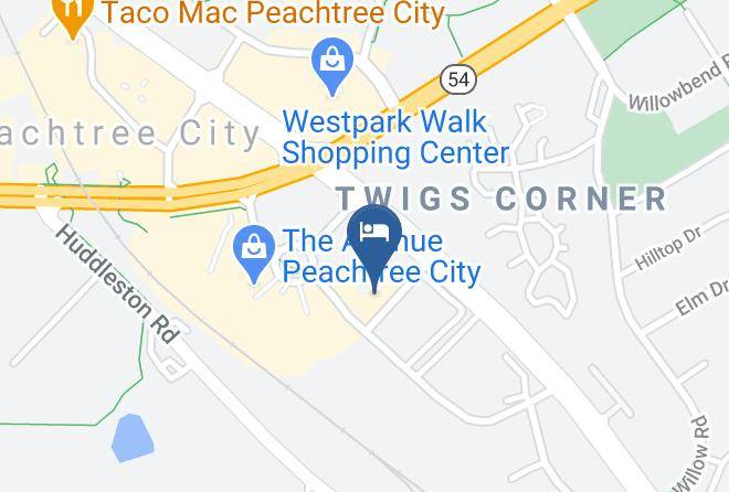 Sleep Inn Near The Avenue Map