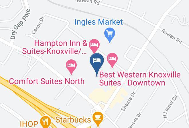 Knox - Quality Inn Merchants Drive Maps