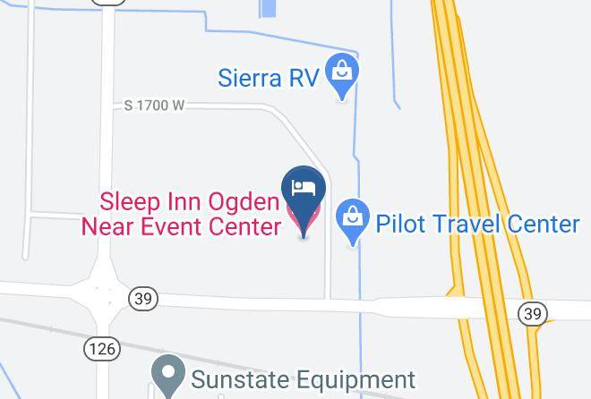 Weber - Sleep Inn Ogden Near Event Center Maps