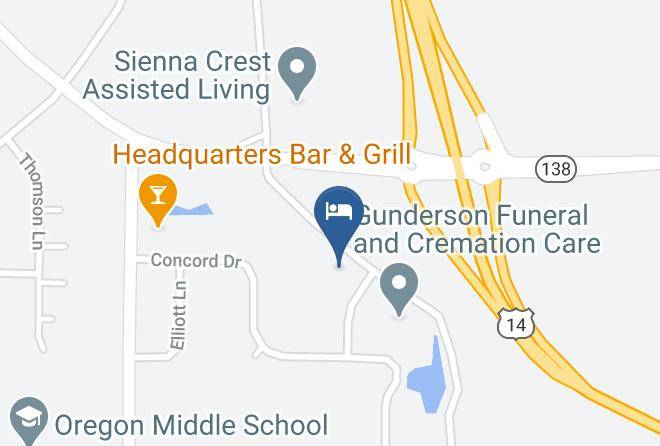Dane - Sleep Inn Oregon Maps
