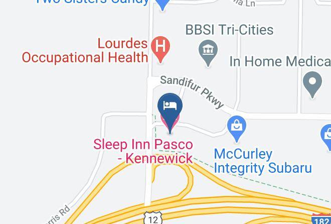 Franklin - Sleep Inn Pasco Tri Cities Maps