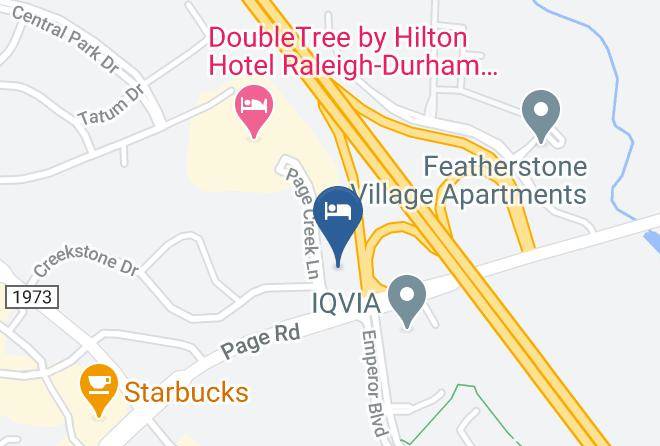 Durham - Sleep Inn Raleigh Durham Airport Maps