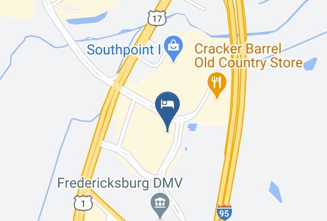 Spotsylvania - Comfort Suites Fredericksburg South Maps