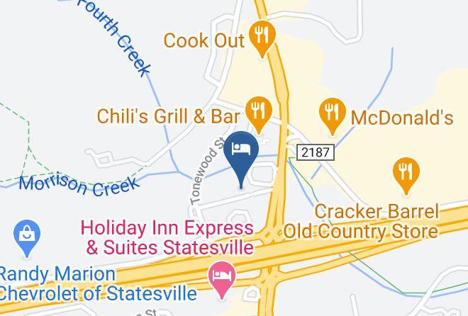 Iredell - Sleep Inn Statesville I 40 Maps