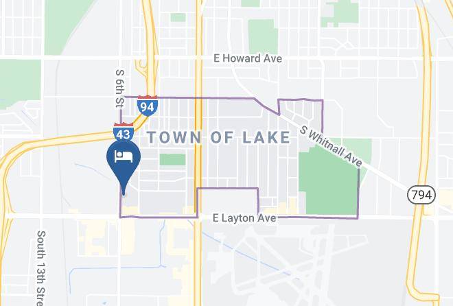 Milwaukee - Sleep Inn & Suites Airport Maps