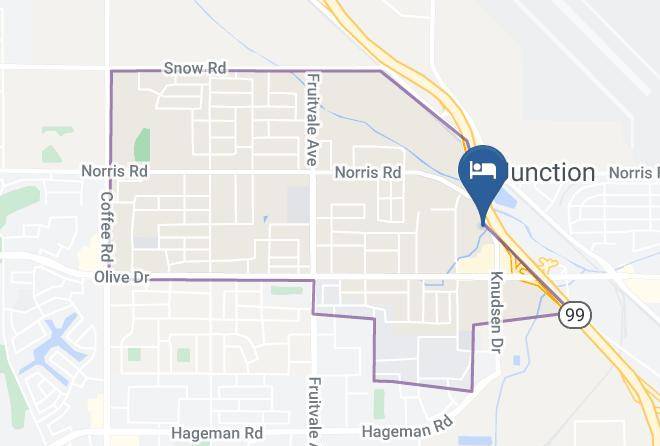 Sleep Inn & Suites Bakersfield North Map