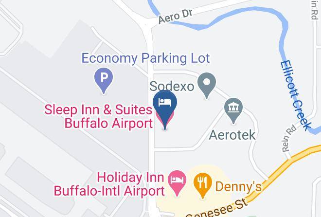 Sleep Inn & Suites Buffalo Airport Map