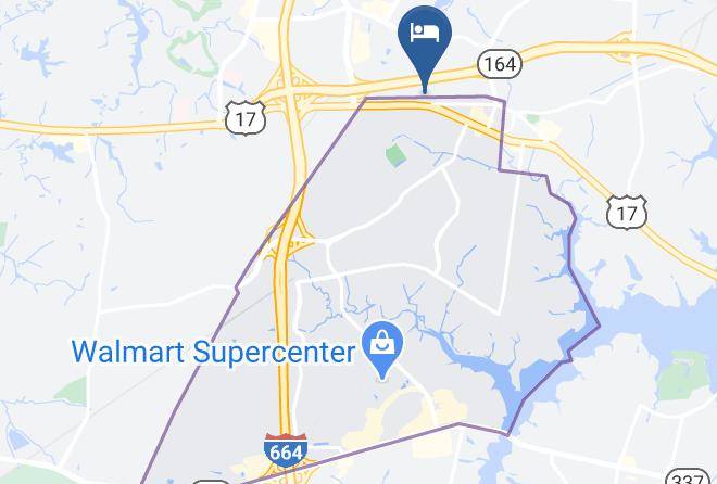 Chesapeake City - Sleep Inn & Suites Chesapeake Portsmouth Maps