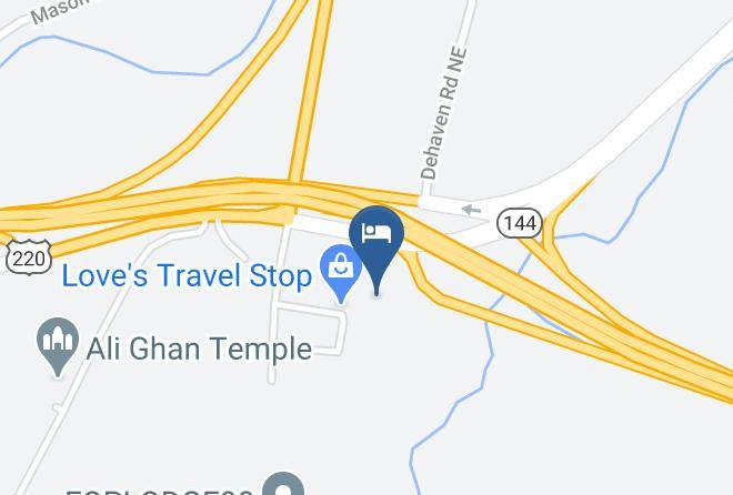 Allegany - Sleep Inn & Suites Cumberland Lavale Maps