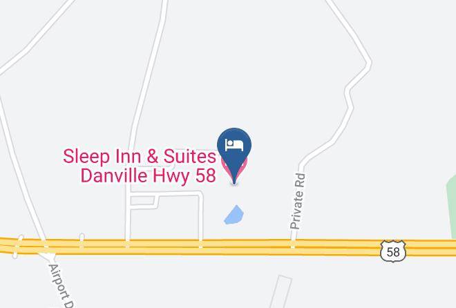 Danville City - Sleep Inn & Suites Danville Hwy 58 Maps