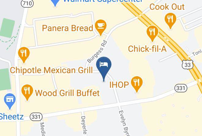 Harrisonburg City - Sleep Inn & Suites Harrisonburg Near University Maps