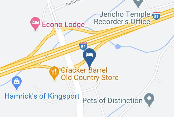 Sullivan - Sleep Inn & Suites Kingsport Tricities Airport Maps