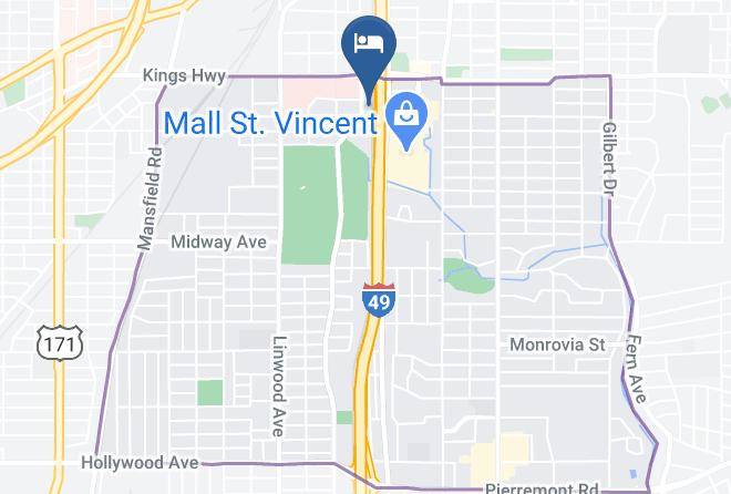 Caddo Par - Sleep Inn & Suites Medical Center Maps