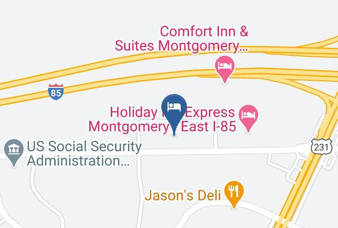 Sleep Inn & Suites Montgomery East I 85 Map