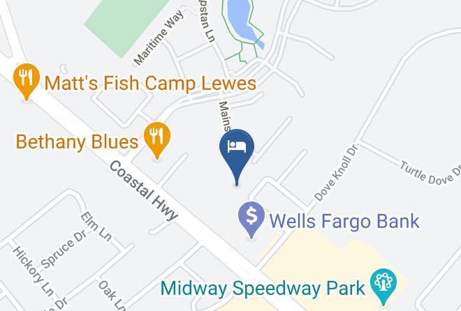 Sussex - Sleep Inn & Suites Rehoboth Beach Maps