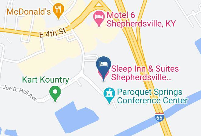 Bullitt - Spark By Hilton Louisville South Maps