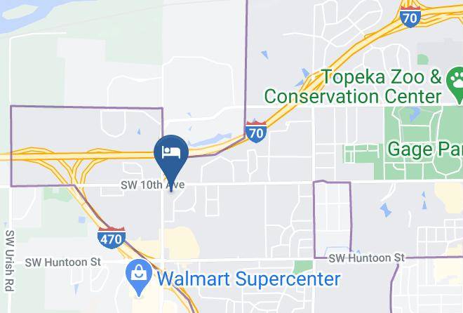 Shawnee - Sleep Inn & Suites Topeka West I 70 Wanamaker Maps